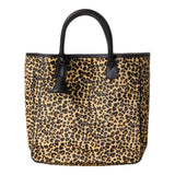 Huntley Equestrian Leopard Hair On Hide Tote Handbag