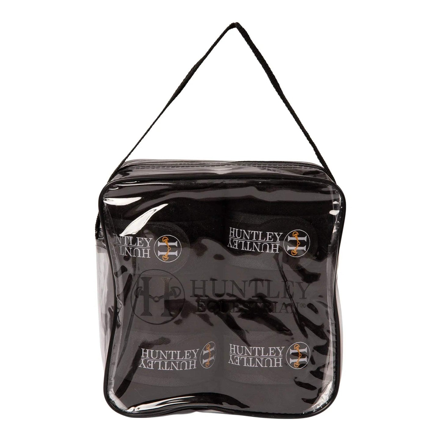Huntley Equestrian Polo Fleece Wraps, Set of 4, Black - Huntley Equestrian - Flyclothing LLC