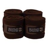 Huntley Equestrian Polo Fleece Wraps, Set of 4, Black - Huntley Equestrian - Flyclothing LLC