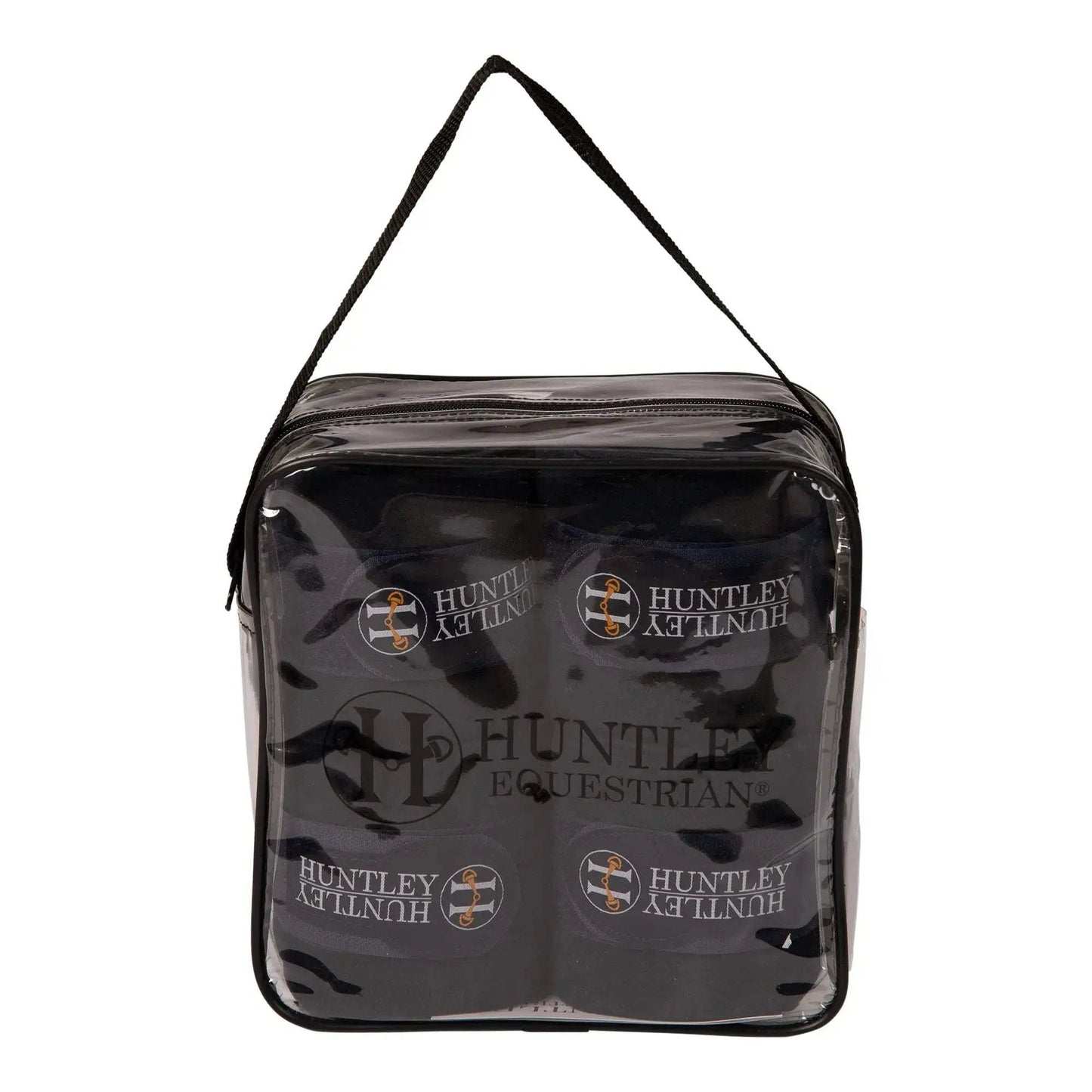 Huntley Equestrian Polo Fleece Wraps, Set of 4, Black - Huntley Equestrian - Flyclothing LLC