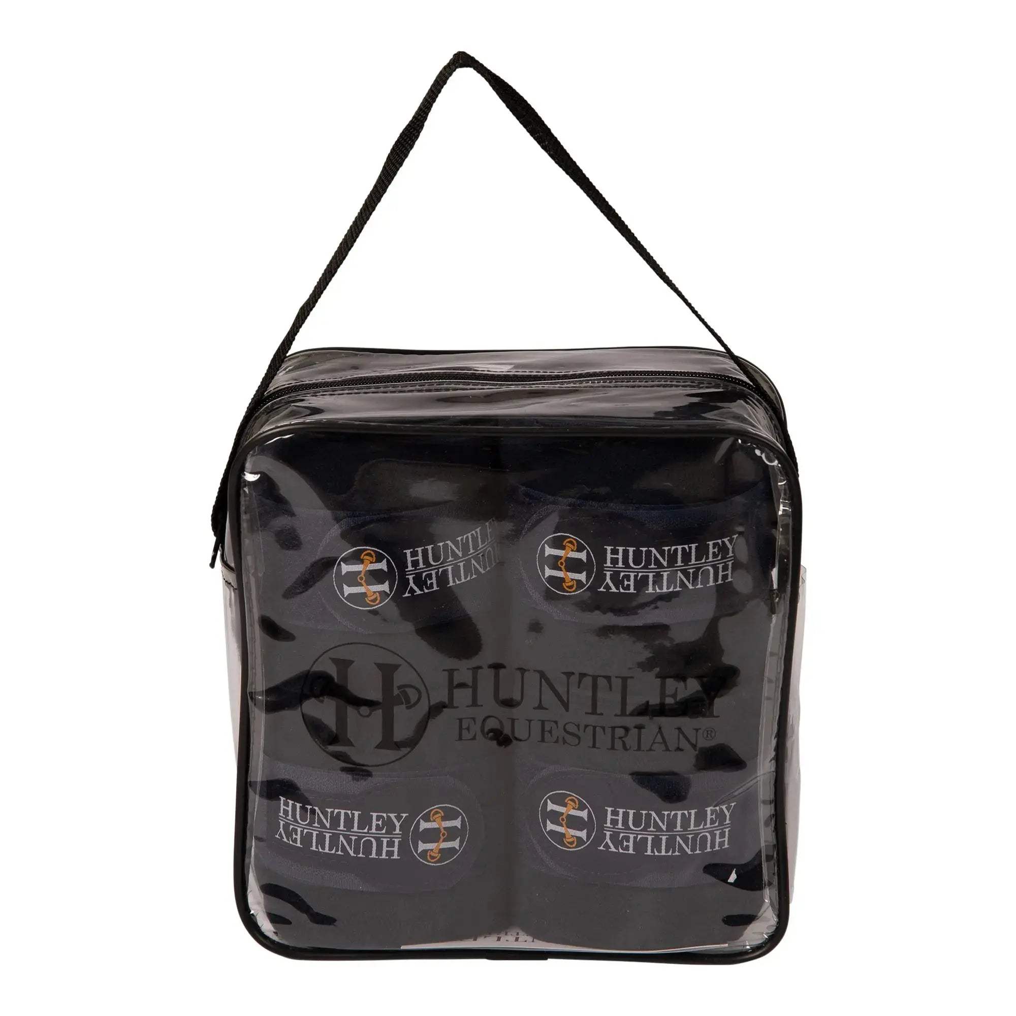 Huntley Equestrian Polo Fleece Wraps, Set of 4, Black - Huntley Equestrian - Flyclothing LLC