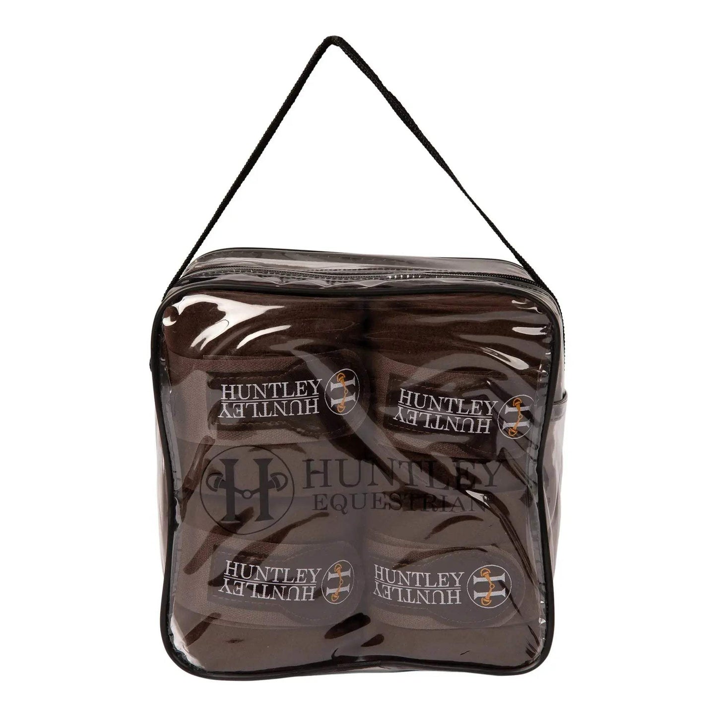 Huntley Equestrian Polo Fleece Wraps, Set of 4, Black - Huntley Equestrian - Flyclothing LLC