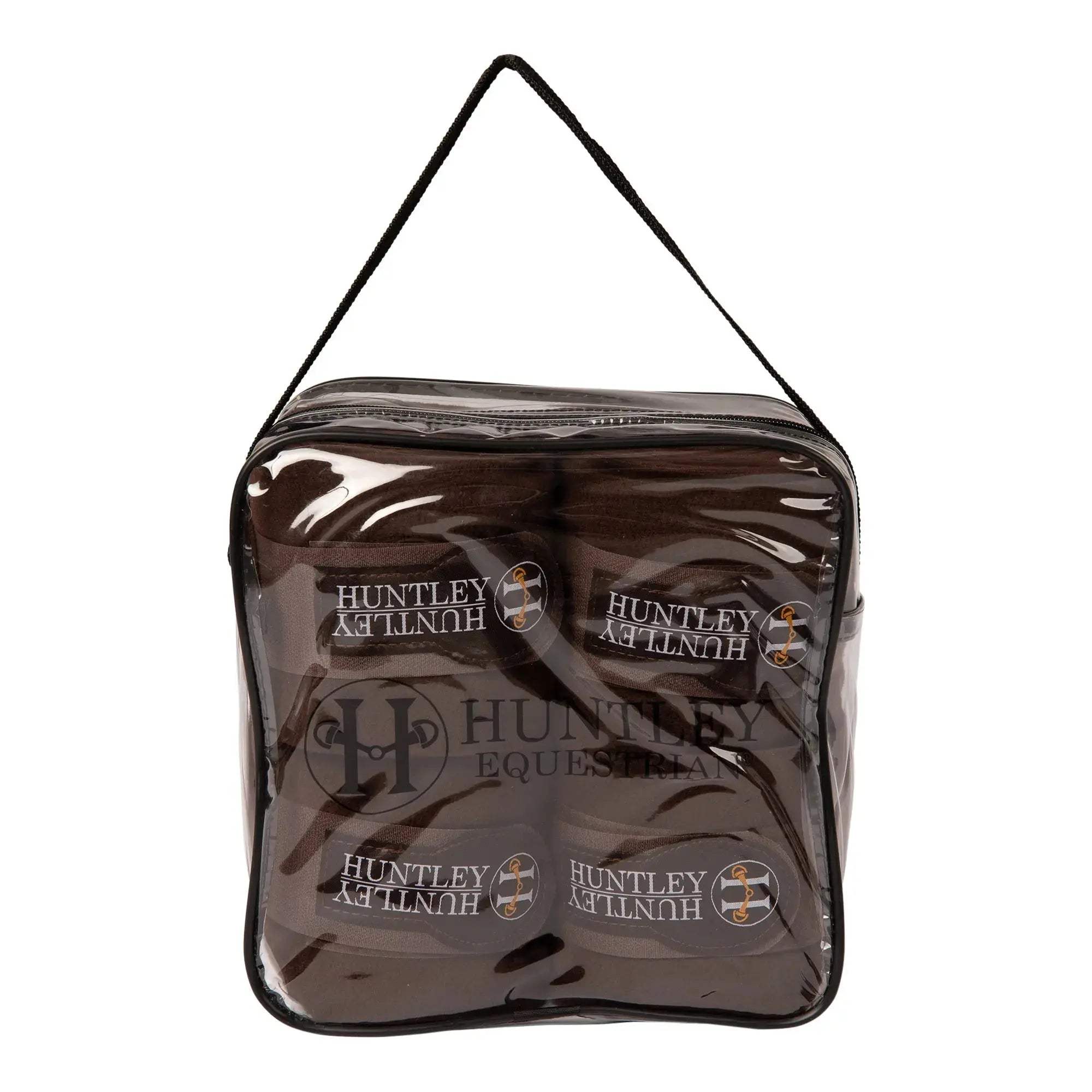Huntley Equestrian Polo Fleece Wraps, Set of 4, Black - Huntley Equestrian - Flyclothing LLC