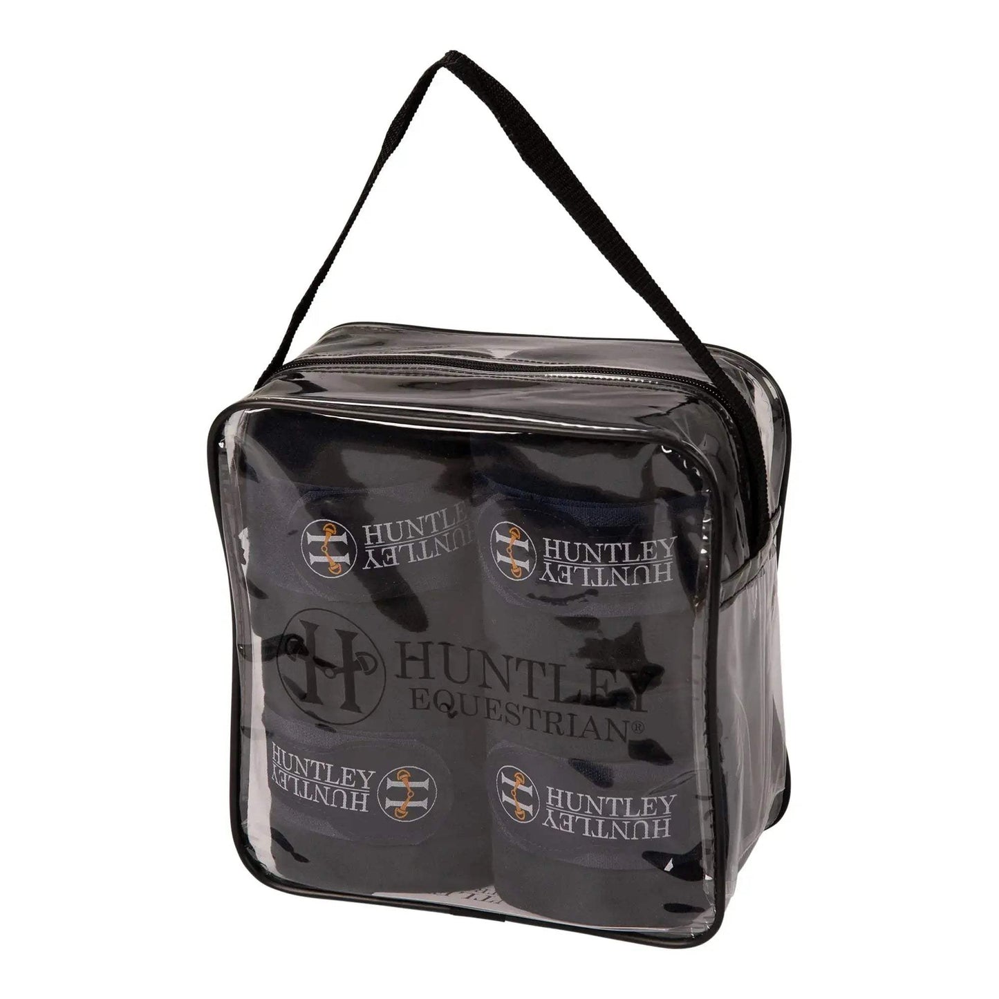Huntley Equestrian Polo Fleece Wraps, Set of 4, Black - Huntley Equestrian - Flyclothing LLC