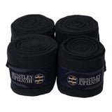 Huntley Equestrian Polo Fleece Wraps, Set of 4, Black - Huntley Equestrian - Flyclothing LLC
