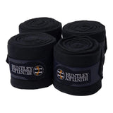 Huntley Equestrian Polo Fleece Wraps, Set of 4, Black - Huntley Equestrian - Flyclothing LLC