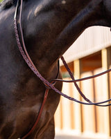 Huntley Equestrian Schooling Standing Martingale, Italian Leather - Huntley Equestrian - Flyclothing LLC
