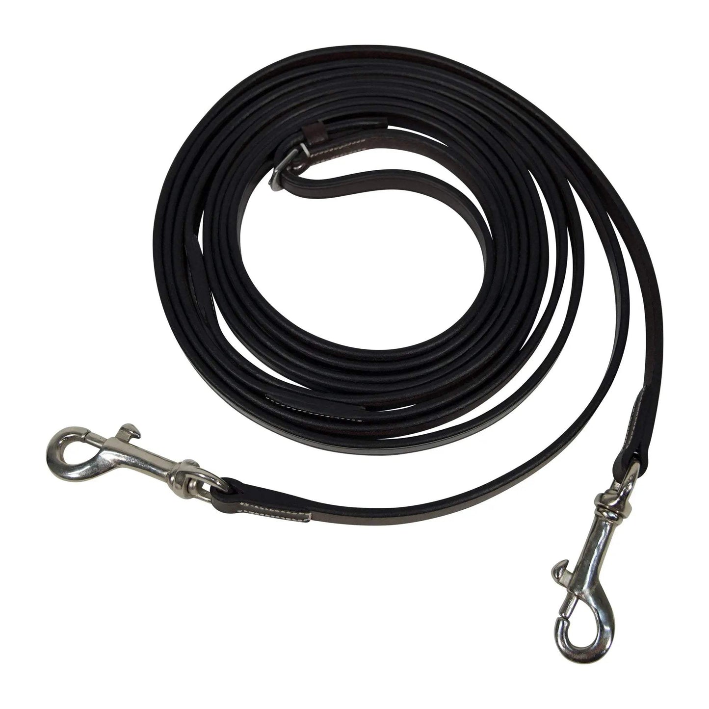 Huntley Equestrian Sedgwick Leather Draw Reins With Snap Ends - Huntley Equestrian - Flyclothing LLC