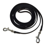 Huntley Equestrian Sedgwick Leather Draw Reins With Snap Ends - Huntley Equestrian - Flyclothing LLC