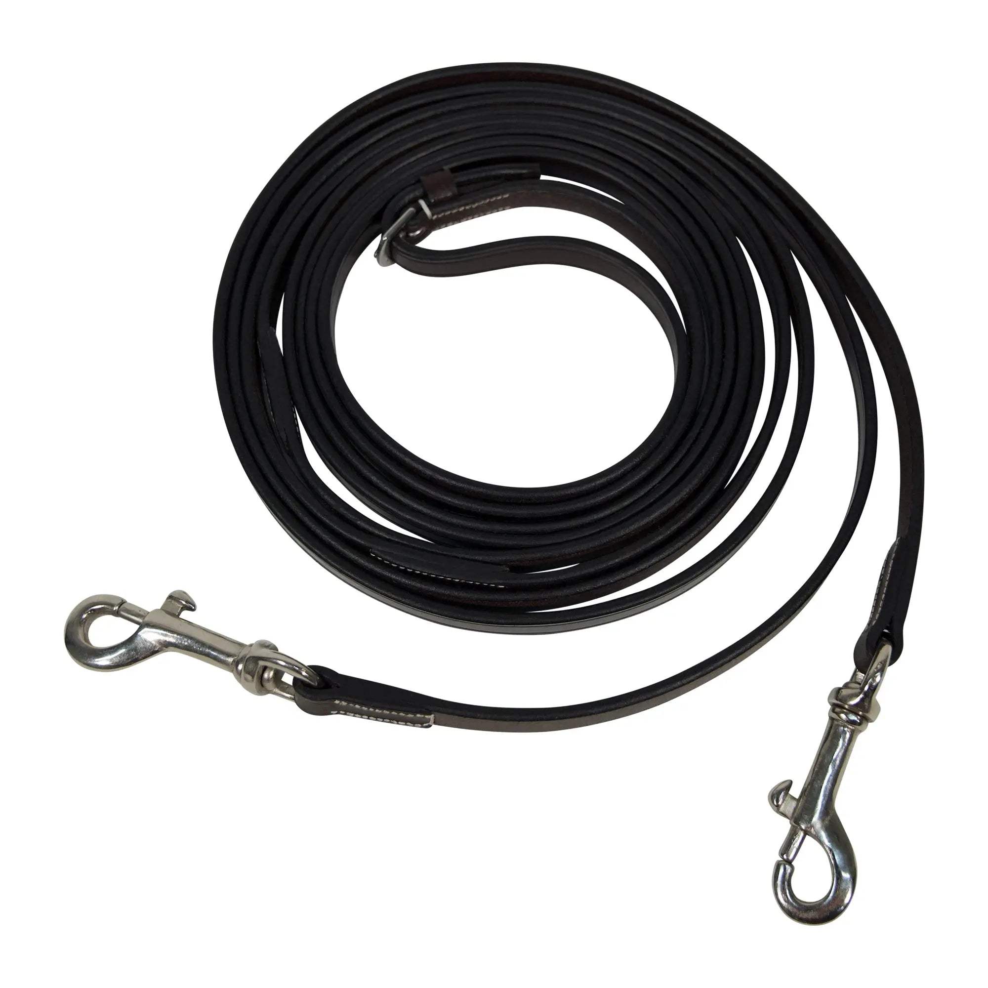 Huntley Equestrian Sedgwick Leather Draw Reins With Snap Ends - Huntley Equestrian - Flyclothing LLC