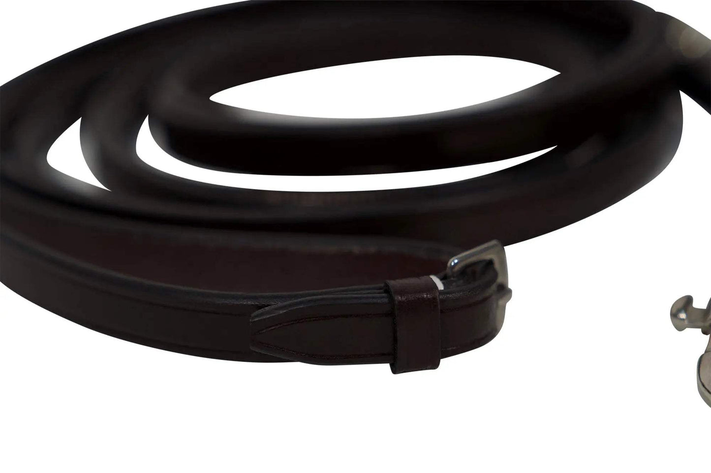 Huntley Equestrian Sedgwick Leather Draw Reins With Snap Ends - Huntley Equestrian - Flyclothing LLC