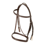 Huntley Equestrian Sedgwick Fancy Stitched Bridle with Cheek Clips and Reins - Huntley Equestrian - Flyclothing LLC