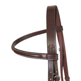 Huntley Equestrian Sedgwick Fancy Stitched Fixed Flash Noseband Bridle With Reins - Huntley Equestrian - Flyclothing LLC
