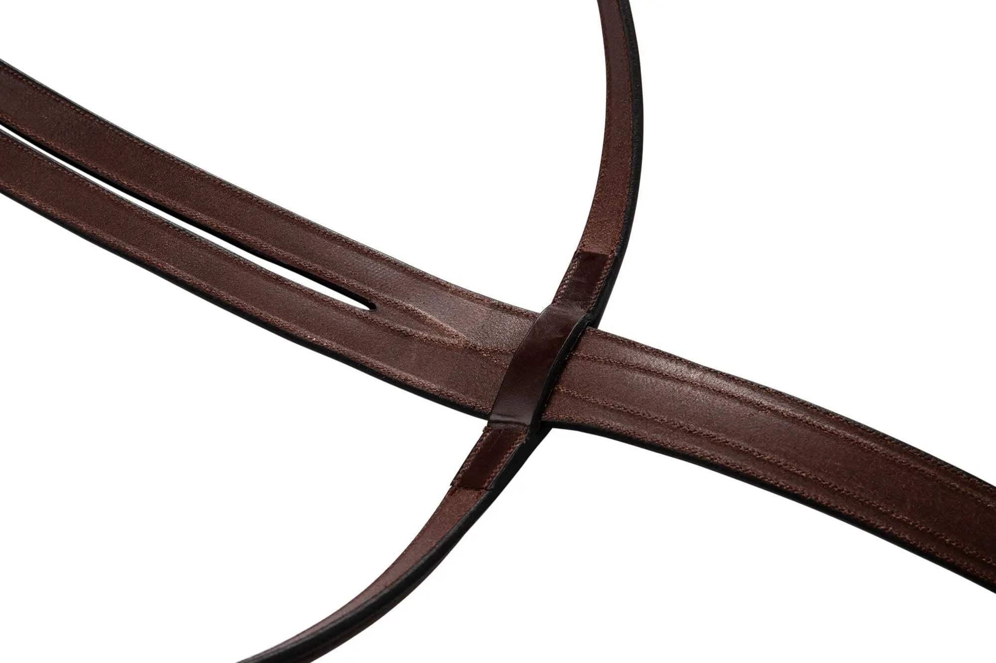Huntley Equestrian Sedgwick Fancy Stitched Running Martingale, Cob size - Huntley Equestrian - Flyclothing LLC