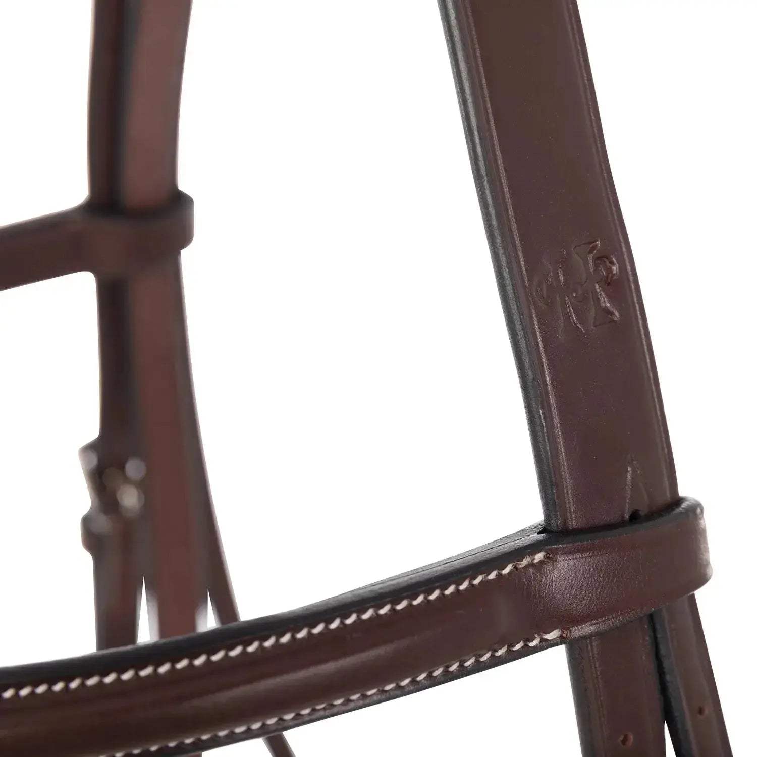 Huntley Equestrian Sedgwick Fancy Stitched Square Raised Hunter Horse Bridle with Reins - Huntley Equestrian - Flyclothing LLC