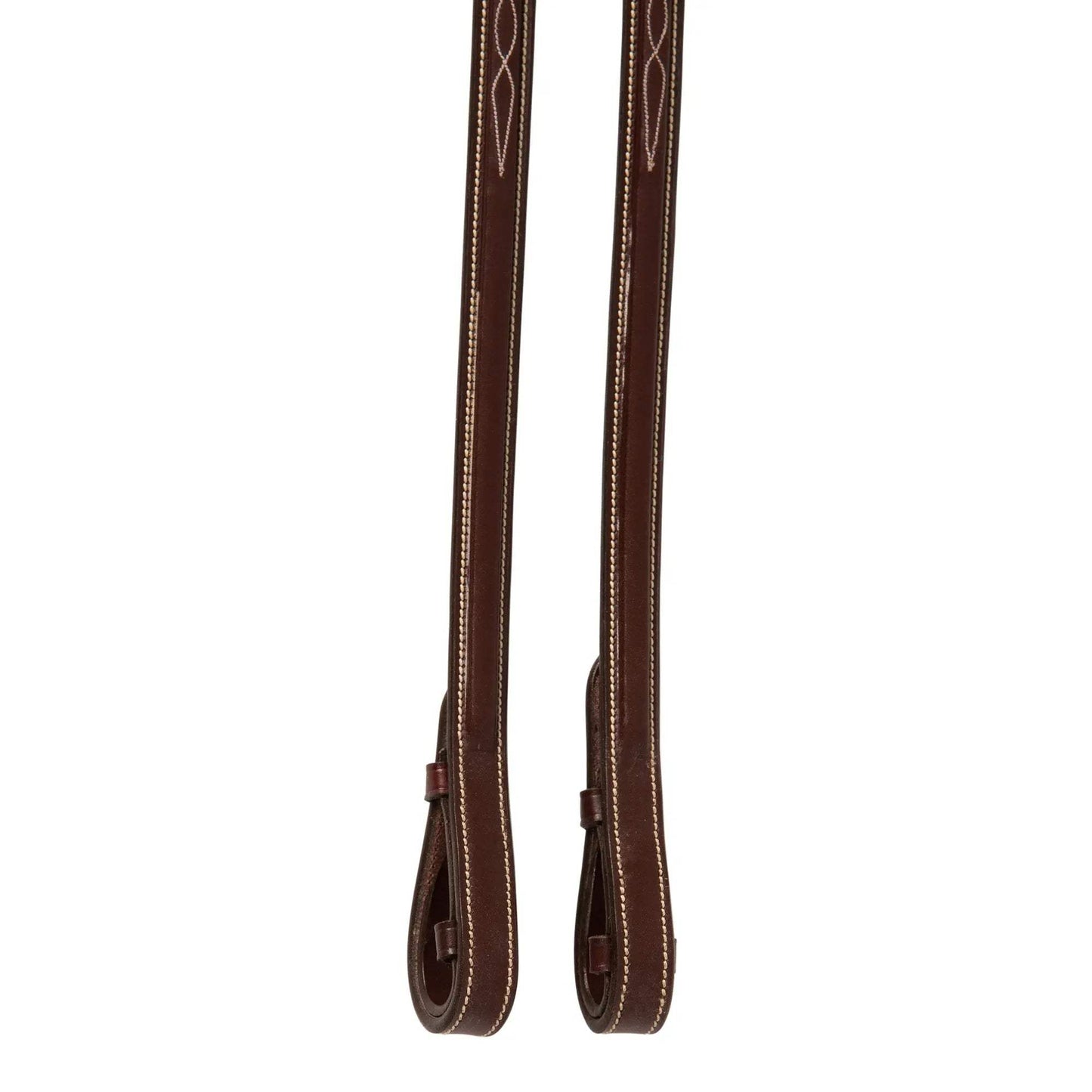 Huntley Equestrian Sedgwick Fancy Stitched Square Raised Laced Reins - Huntley Equestrian - Flyclothing LLC