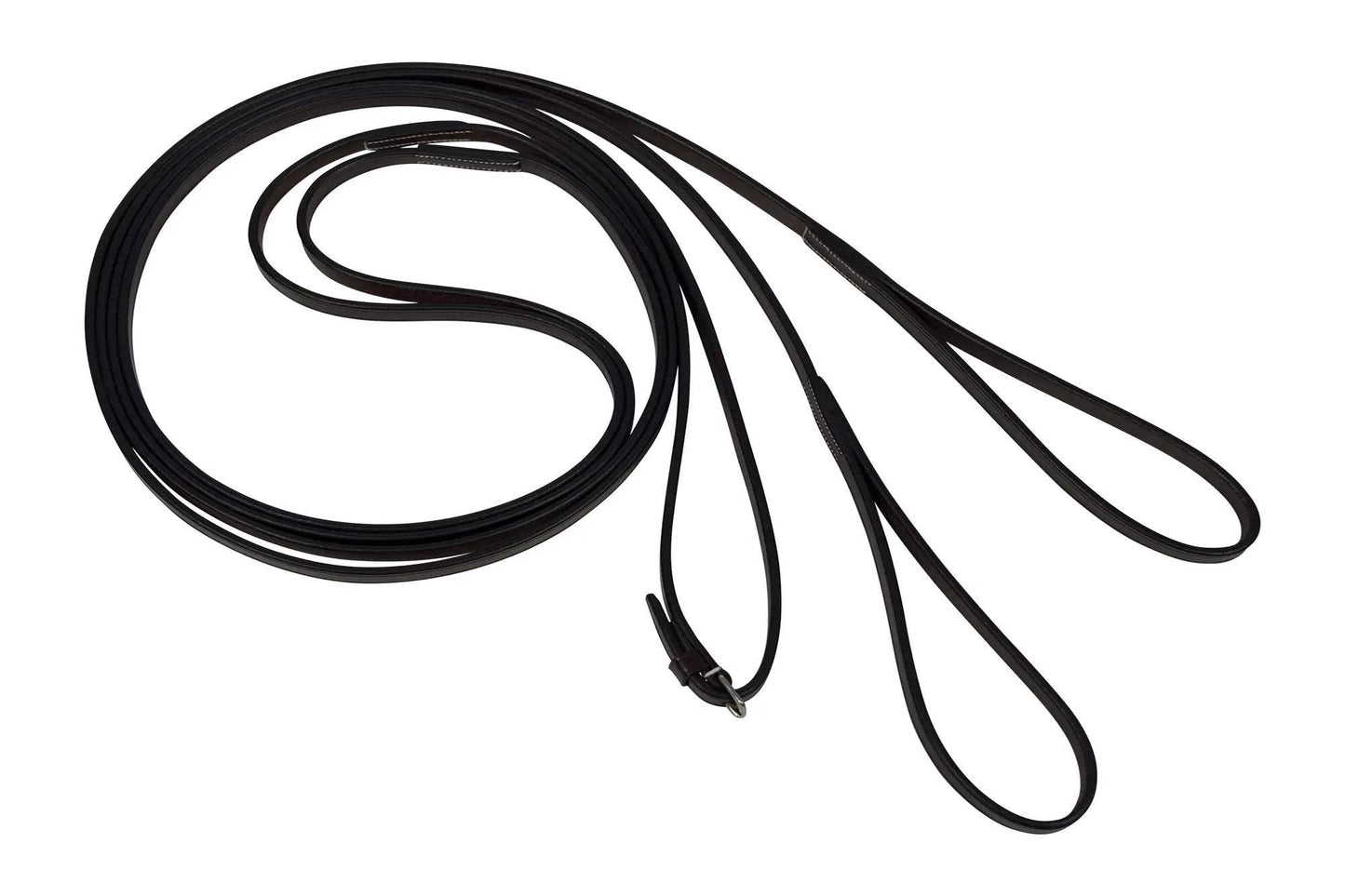 Huntley Equestrian Sedgwick Leather Draw Reins With Loop Ends - Huntley Equestrian - Flyclothing LLC