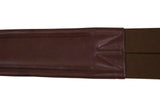 Huntley Equestrian Sedgwick Leather Fancy Stitched Padded Leather Contour Shaped Girth with Double End Elastic - Huntley Equestrian - Flyclothing LLC