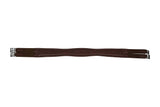 Huntley Equestrian Sedgwick Leather Fancy Stitched Padded Leather Contour Shaped Girth with Double End Elastic - Huntley Equestrian - Flyclothing LLC