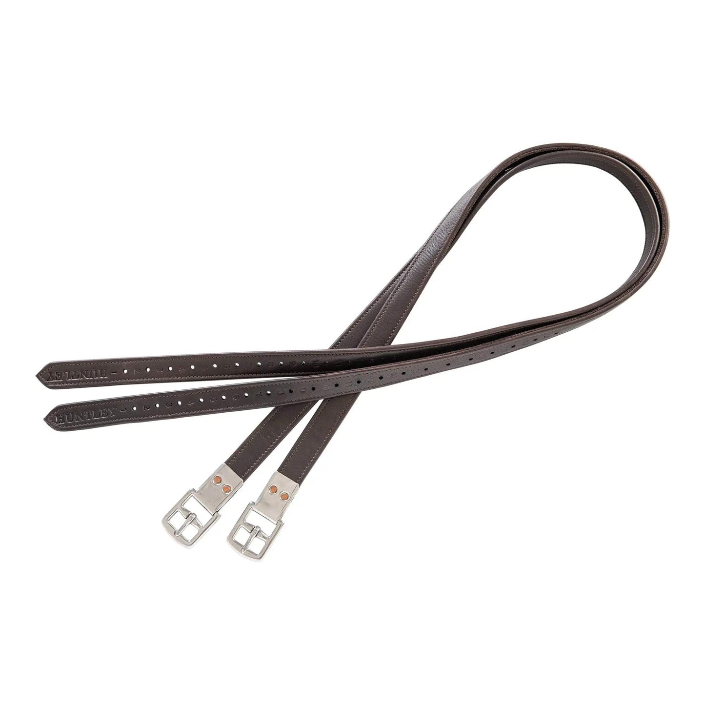 Huntley Equestrian Sedgwick Leather Flat Buckle Stirrup Leathers - Huntley Equestrian - Flyclothing LLC