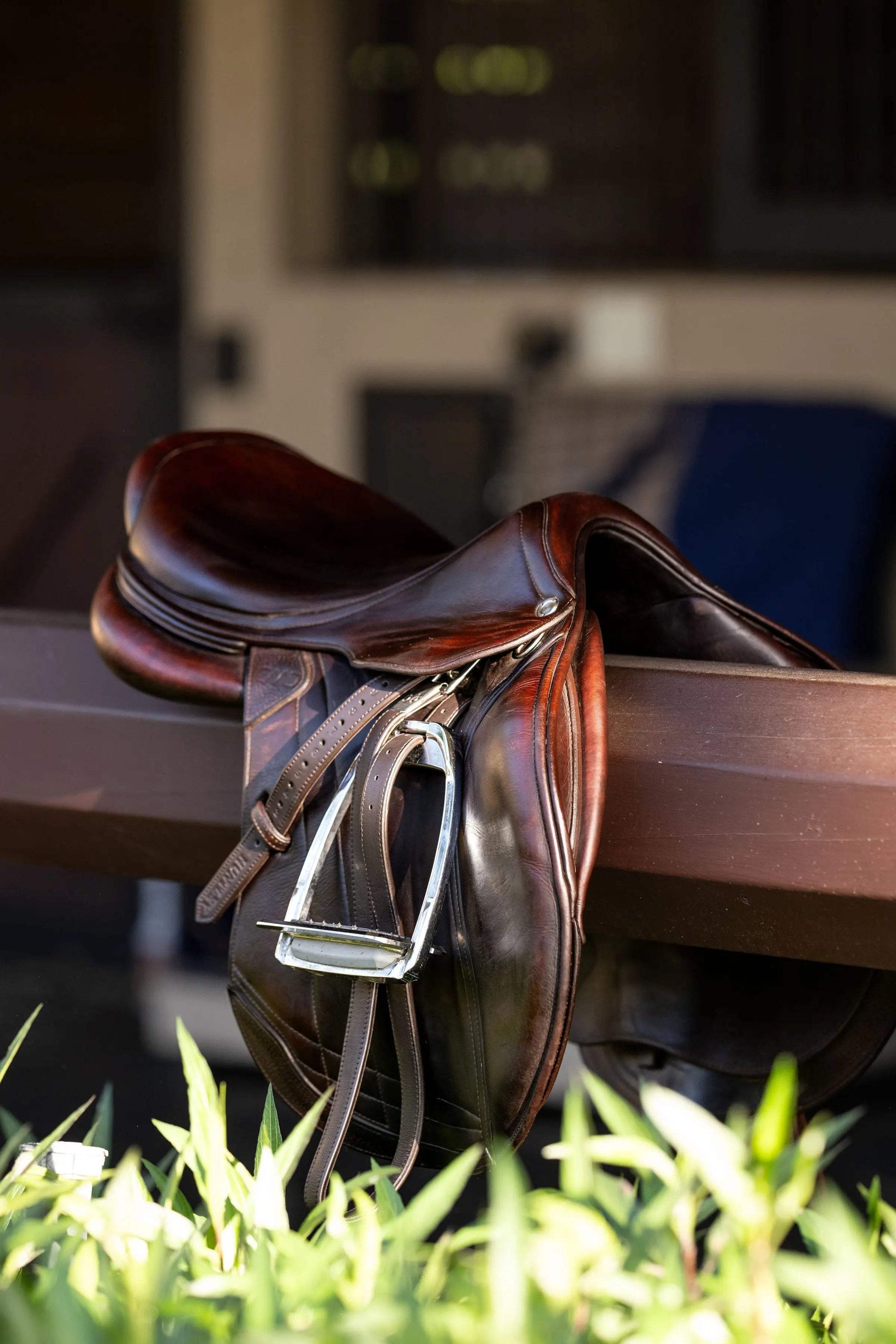 Huntley Equestrian Sedgwick Leather Flat Buckle Stirrup Leathers - Huntley Equestrian - Flyclothing LLC
