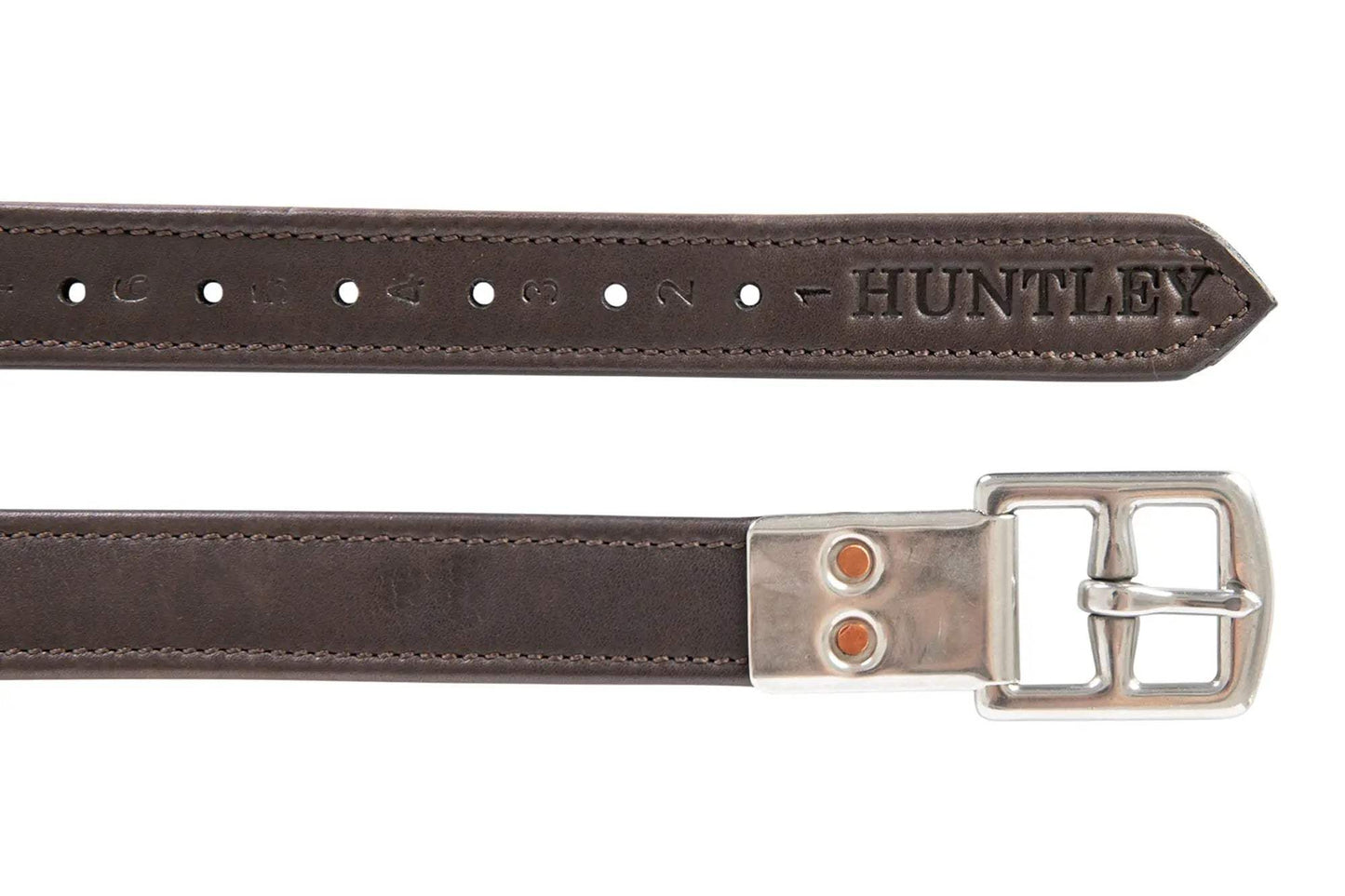 Huntley Equestrian Sedgwick Leather Flat Buckle Stirrup Leathers - Huntley Equestrian - Flyclothing LLC