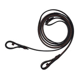 Huntley Equestrian Sedgwick Pelham Flat Curb Reins, Rubber Lined - Huntley Equestrian - Flyclothing LLC