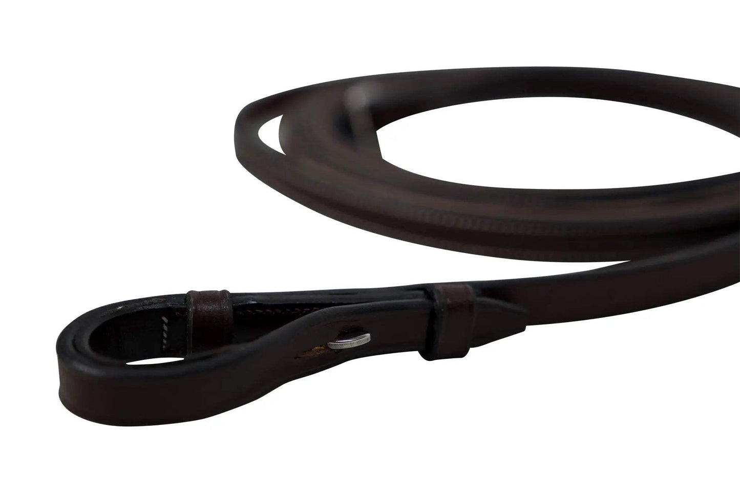 Huntley Equestrian Sedgwick Pelham Flat Curb Reins, Rubber Lined - Huntley Equestrian - Flyclothing LLC