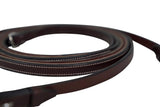 Huntley Equestrian Sedgwick Pelham Flat Curb Reins, Rubber Lined - Huntley Equestrian - Flyclothing LLC