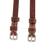Huntley Equestrian Sedgwick Traditional Cheek Pieces - Huntley Equestrian - Flyclothing LLC