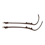 Huntley Equestrian Sedgwick Traditional Cheek Pieces - Huntley Equestrian - Flyclothing LLC
