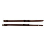 Huntley Equestrian Sedgwick Traditional Cheek Pieces - Huntley Equestrian - Flyclothing LLC