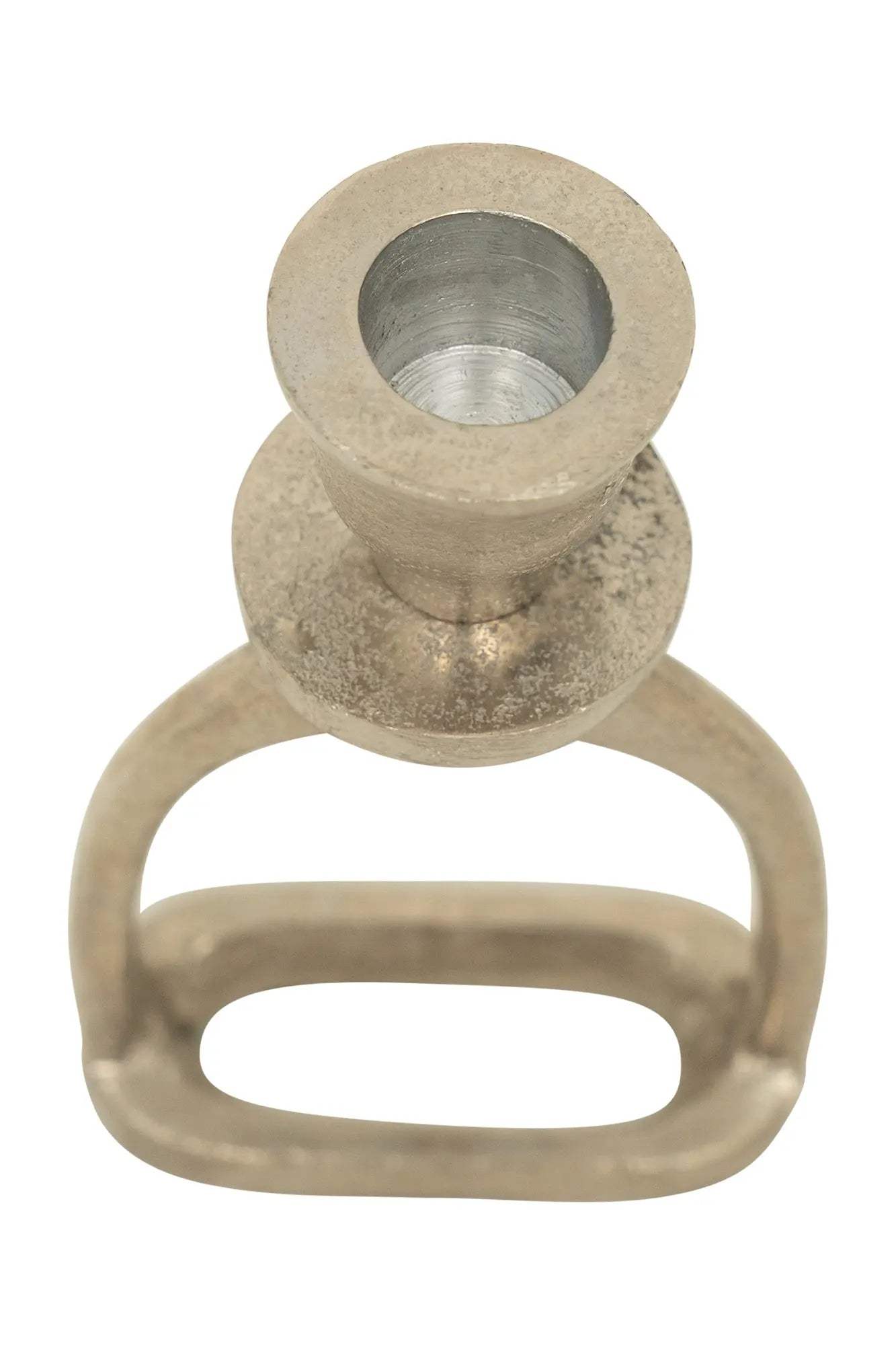 Huntley Equestrian Stirrup Candle Stick Holders, Silver set of 2 - Huntley Equestrian - Flyclothing LLC