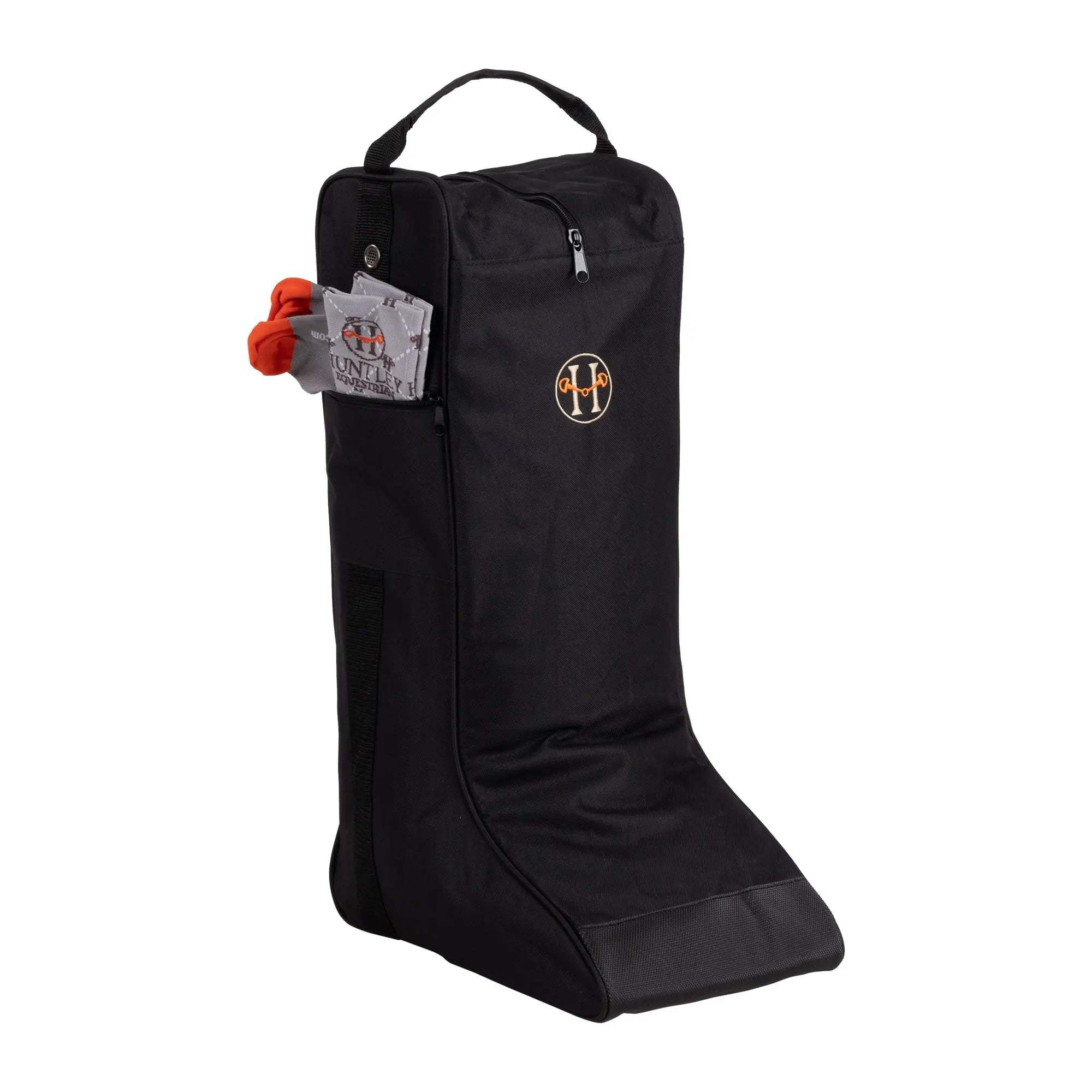 Huntley Equestrian Tall Riding Boot Bag, Black - Huntley Equestrian - Flyclothing LLC