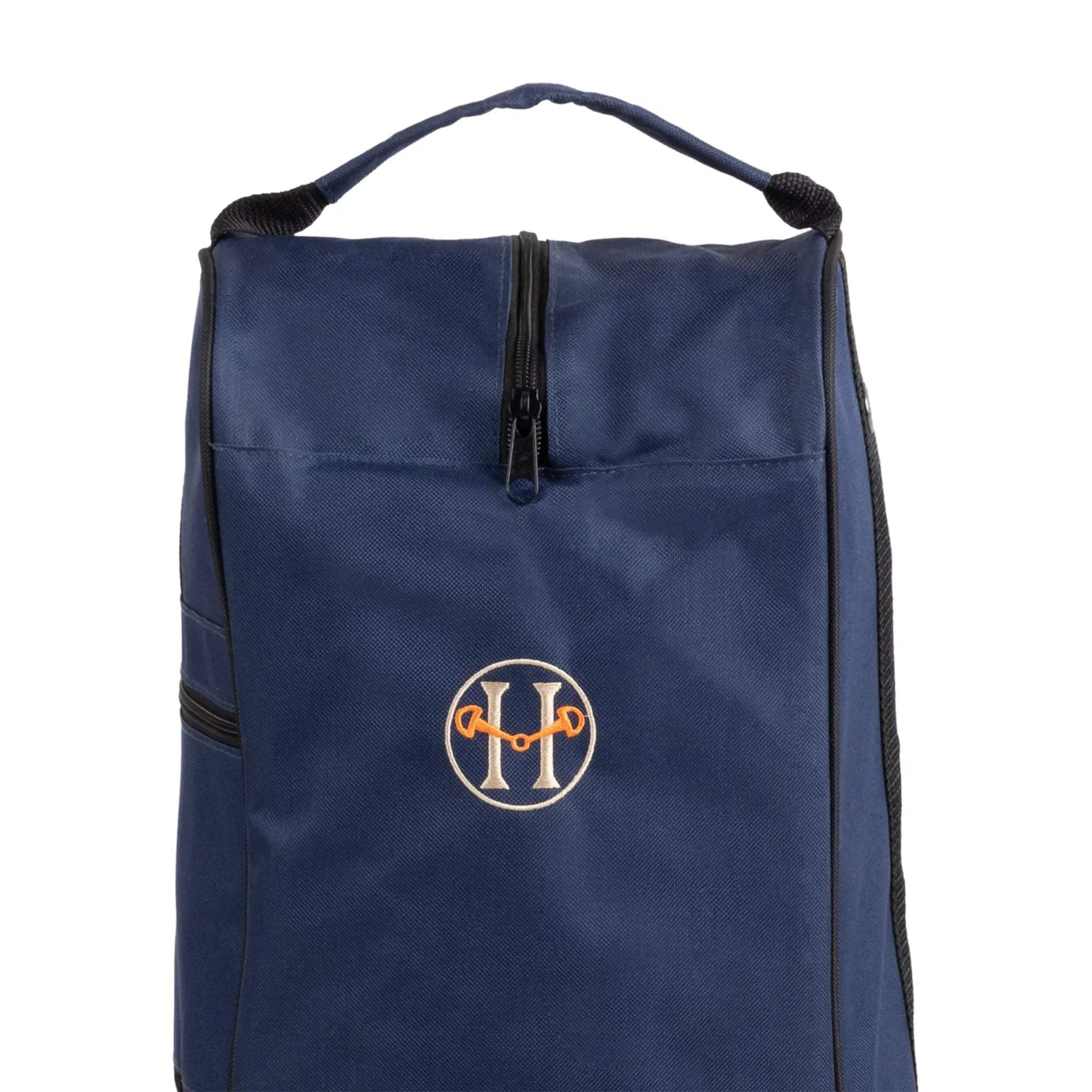 Huntley Equestrian Tall Riding Boot Bag, Navy - Huntley Equestrian - Flyclothing LLC