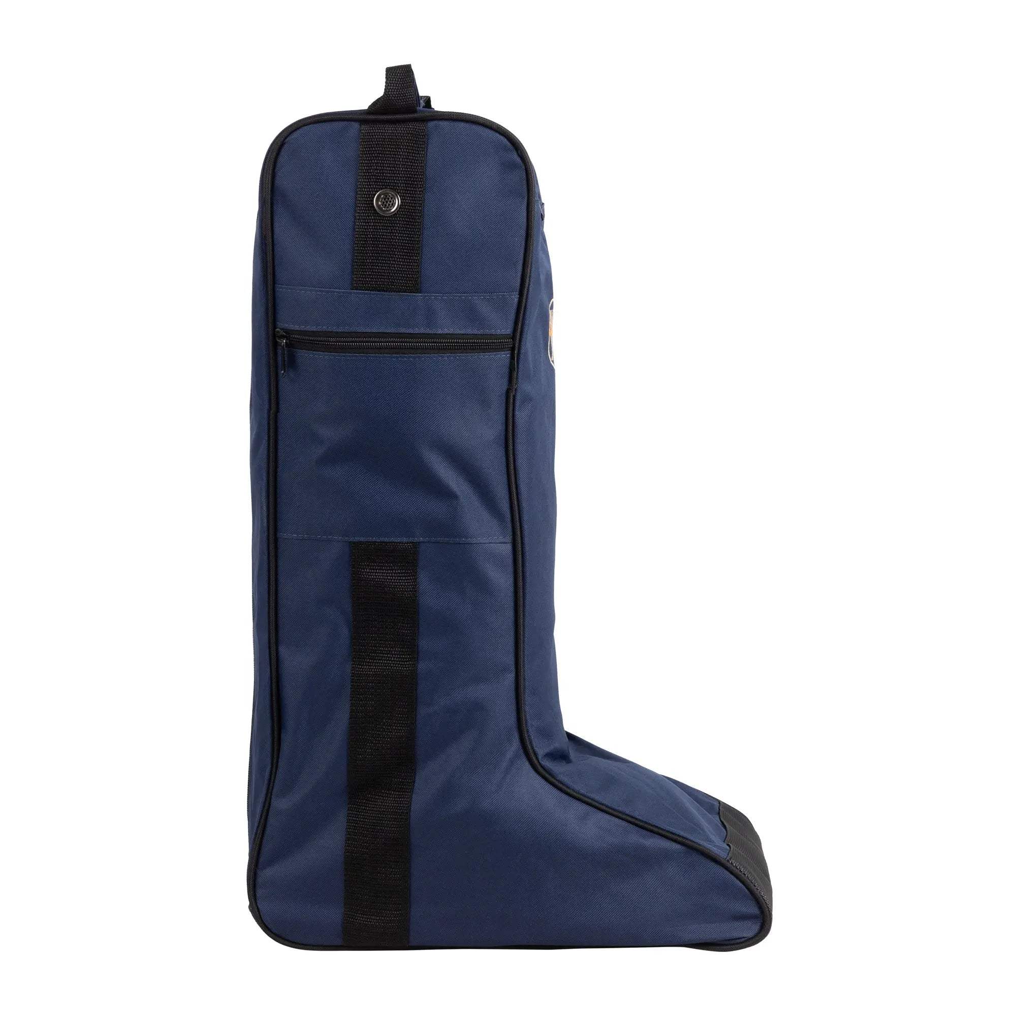Huntley Equestrian Tall Riding Boot Bag, Navy - Huntley Equestrian - Flyclothing LLC