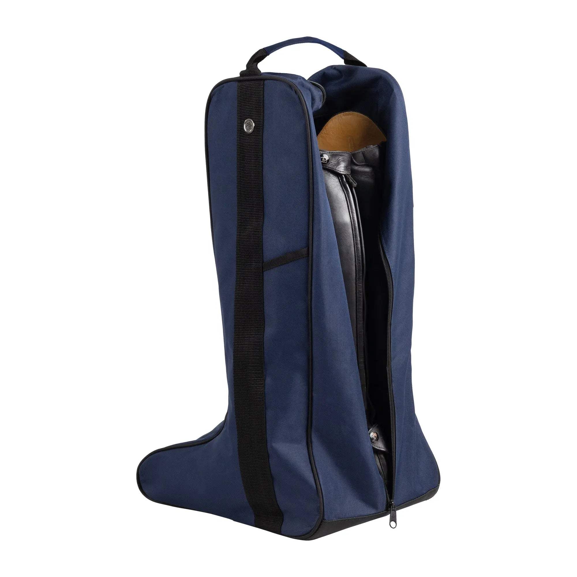 Huntley Equestrian Tall Riding Boot Bag, Navy - Huntley Equestrian - Flyclothing LLC