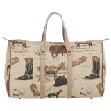 Huntley Equestrian Tapestry Duffle Bag-English Design - Huntley Equestrian - Flyclothing LLC