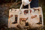 Huntley Equestrian Tapestry Duffle Bag-English Design - Huntley Equestrian - Flyclothing LLC