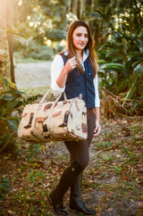 Huntley Equestrian Tapestry Duffle Bag-English Design - Huntley Equestrian - Flyclothing LLC
