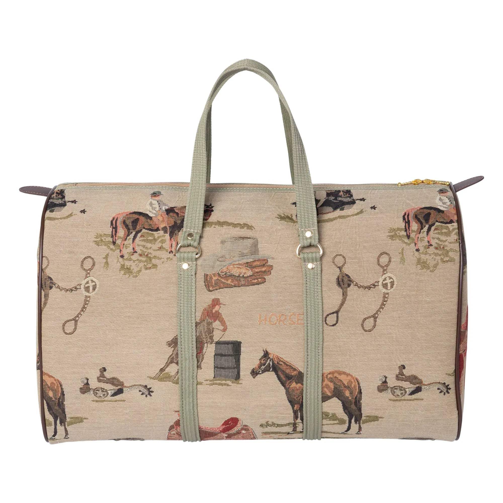 Huntley Equestrian Tapestry Duffle Bag-Western Design - Huntley Equestrian - Flyclothing LLC
