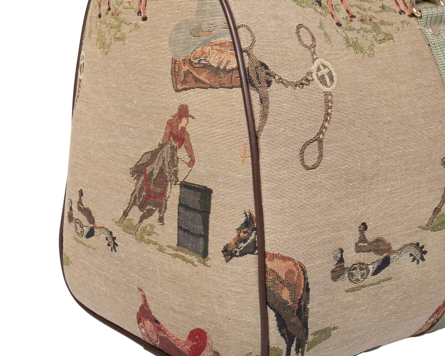 Huntley Equestrian Tapestry Duffle Bag-Western Design - Huntley Equestrian - Flyclothing LLC