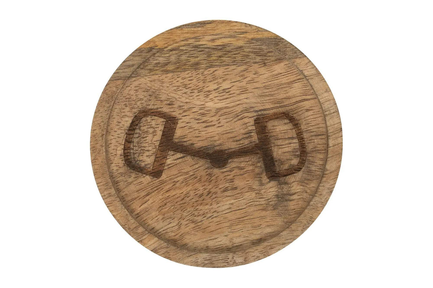 Huntley Equestrian Wooden Coasters with Decorative Bit Design, set of 4 - Huntley Equestrian - Flyclothing LLC