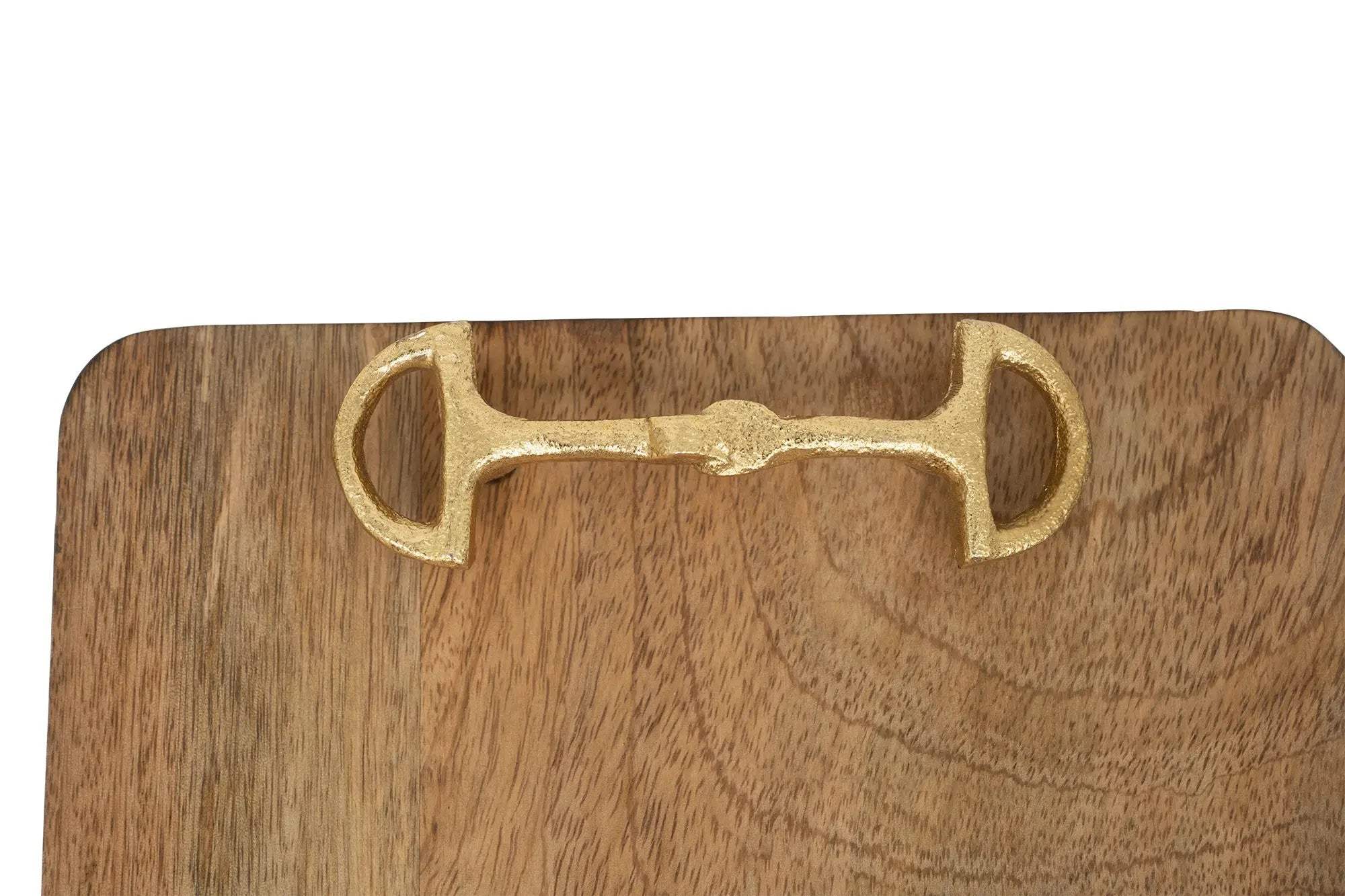 Huntley Equestrian Wooden Square Tray with Gold Bit - Huntley Equestrian - Flyclothing LLC