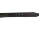 Huntley Fancy Stitched Ladies 1.5" Inch wide belt, Black - Huntley Equestrian - Flyclothing LLC