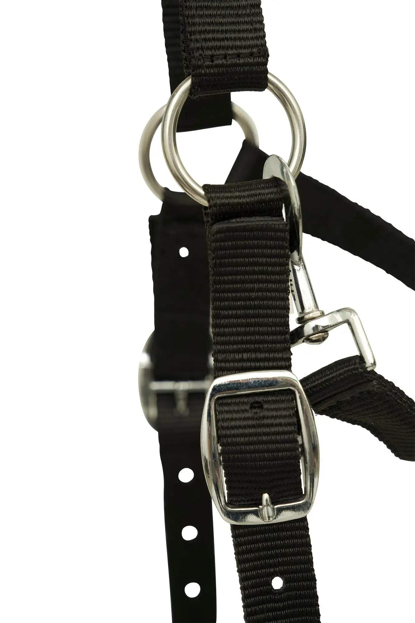 Huntley Fleece Padded Nylon Grazing Muzzle, Black