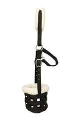 Huntley Fleece Padded Nylon Grazing Muzzle, Black