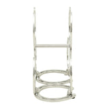 Huntley Horseshoe 3-Bottle Wine Rack, Aluminum Silver Finish - Huntley Equestrian - Flyclothing LLC