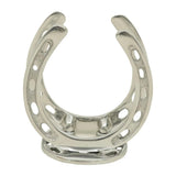 Huntley Horseshoe Napkin Holder, Aluminum Silver Finish - Huntley Equestrian - Flyclothing LLC
