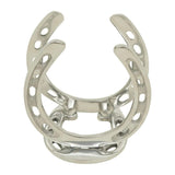 Huntley Horseshoe Napkin Holder, Aluminum Silver Finish - Huntley Equestrian - Flyclothing LLC